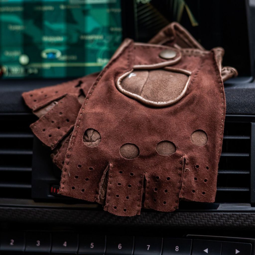 Premium Hand-Stitched Fingerless Gloves