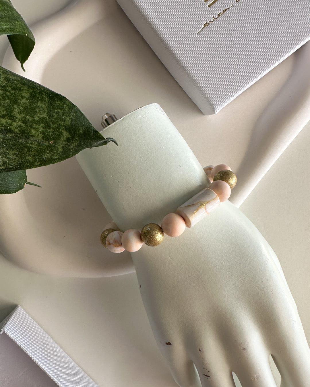 bracelet | BULB LIMITED | orange, gold #1