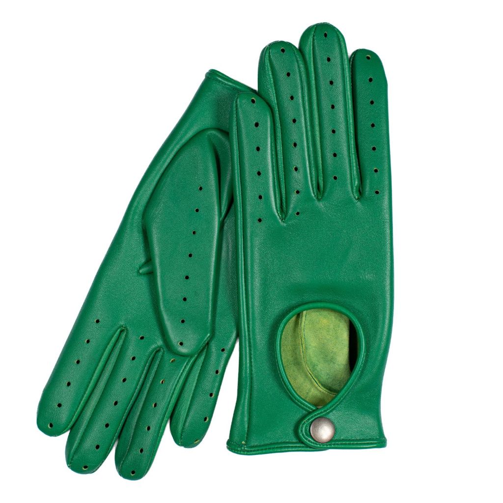 Green Modern Gloves Without Lining