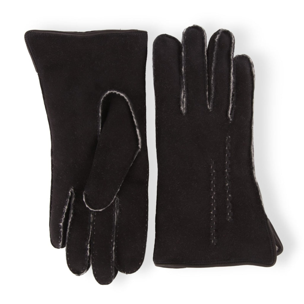 Women's Gloves with Real Lambskin from Suede
