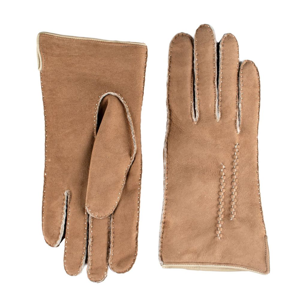 Women's Gloves with Real Lambskin from Suede