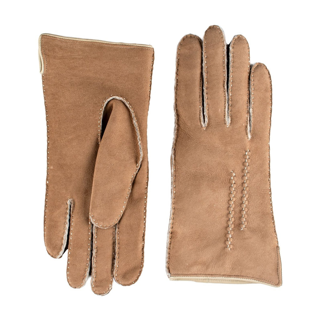 Women's Gloves with Real Lambskin from Suede