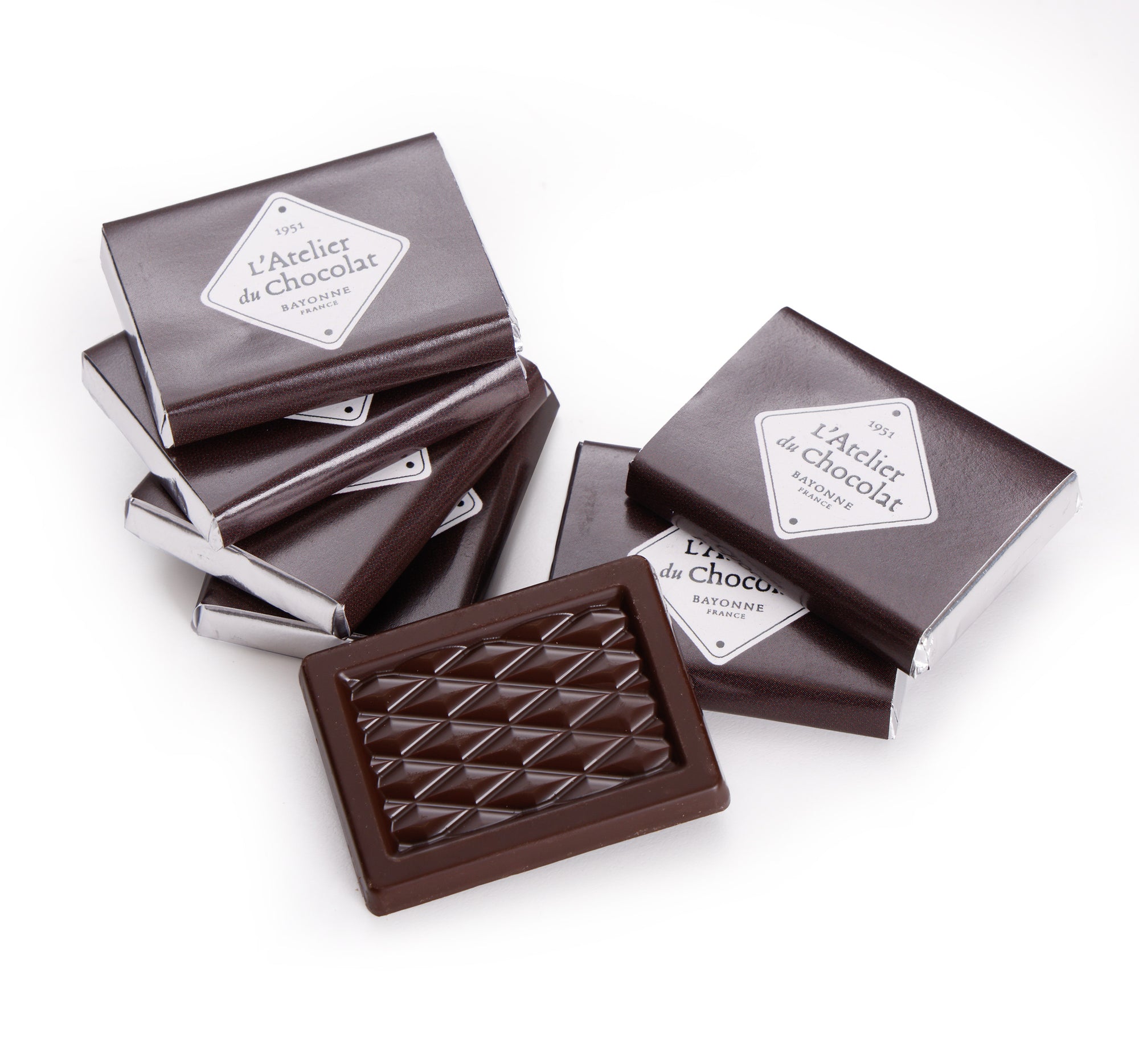 Dark chocolate Neapolitans