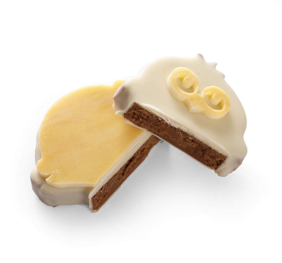 NATURAL PRALINE CHICK WHITE CHOCOLATE EASTER