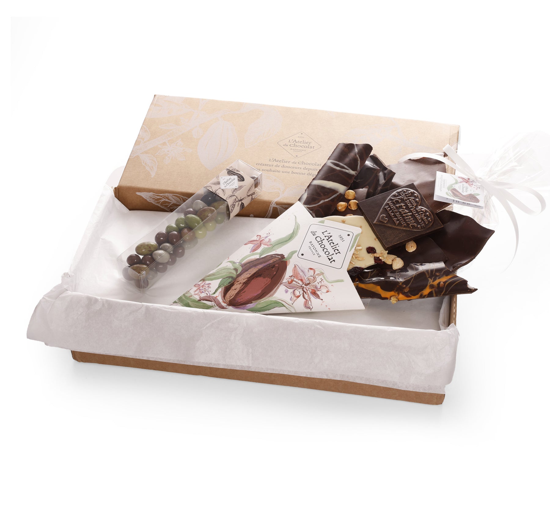 Chocolate Bouquet I Love You and its Galets des Gaves