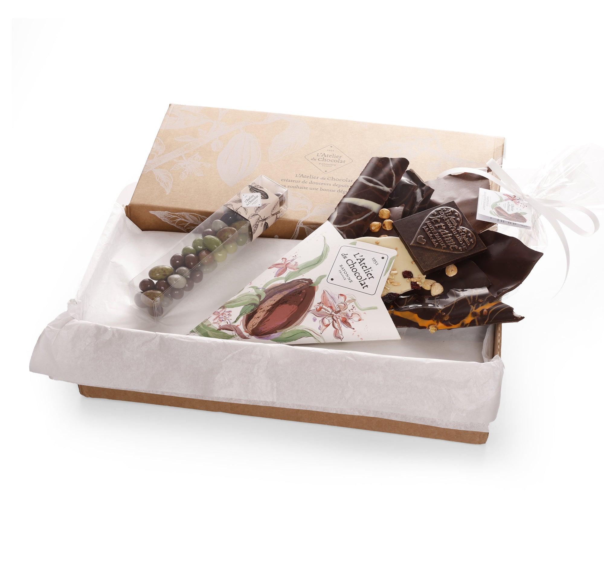 Chocolate Bouquet I Love You and its Galets des Gaves