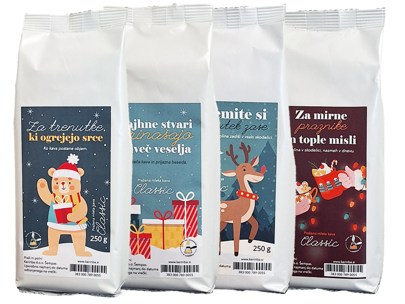 Kerinba Classic 250 g festive packaging - Turkish coffee