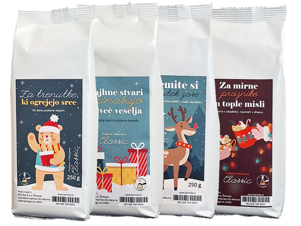 Kerinba Classic 250 g festive packaging - Turkish coffee