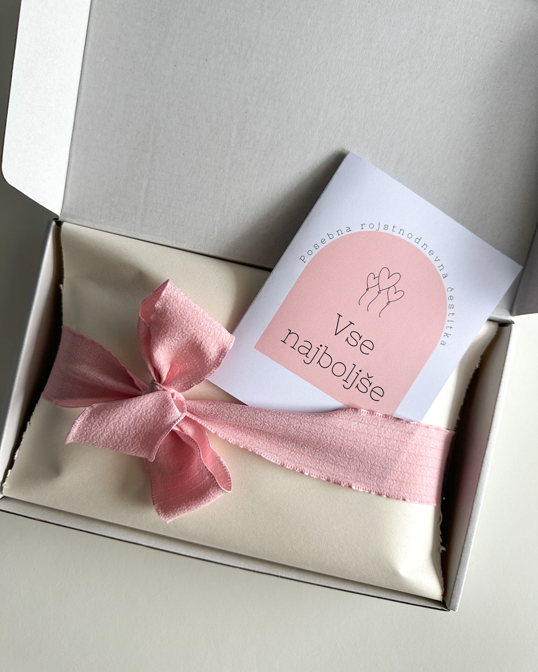 Boîte + Carte d'Anniversaire | Convient pour un Envoi Direct au Destinataire