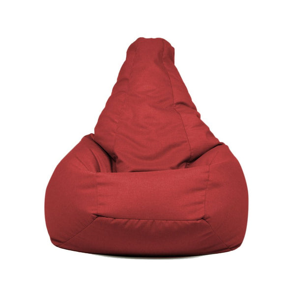 Pouf Poltrona Sacco da interni per Ragazzi, Sessantotto Rosso