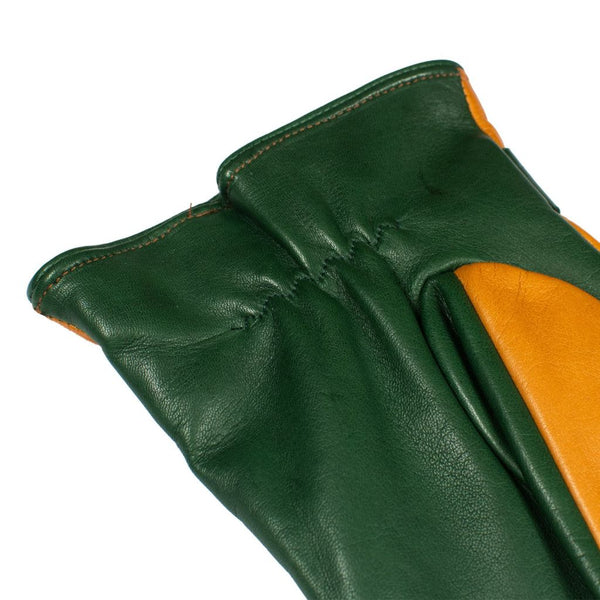 Men's Colorful Gloves with Strap and Cashmere