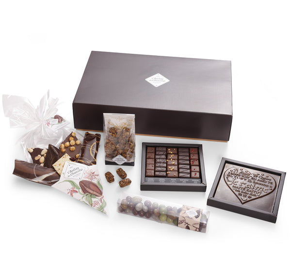 Scatola regalo di cioccolatini per eventi