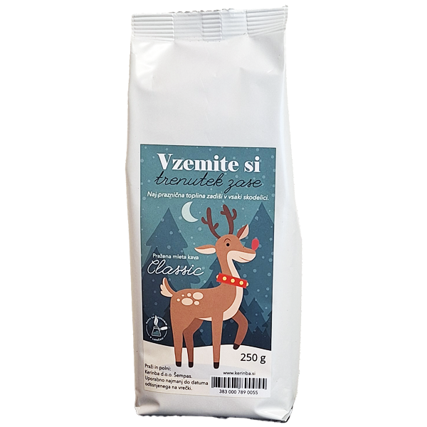 Kerinba Classic 250 g festive packaging - Turkish coffee