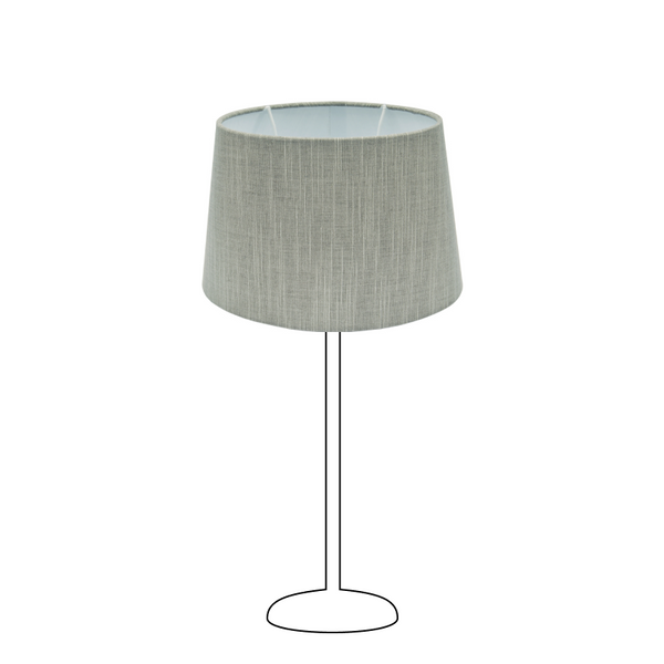 Varios Pantallas Ovaladas E27 de Seda Silvestre - Pantallas de Tela para Lámpara de Mesa o Lámpara de Noche