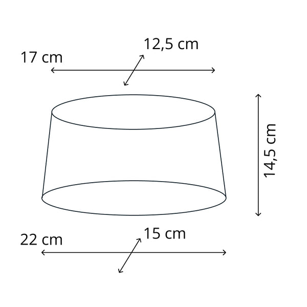 Various E27 Oval Lampshade Wild Silk - Fabric Lampshades for Table Lamp or Nightstand Lamp