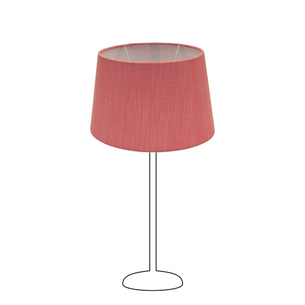 Varios Pantallas Ovaladas E27 de Seda Silvestre - Pantallas de Tela para Lámpara de Mesa o Lámpara de Noche