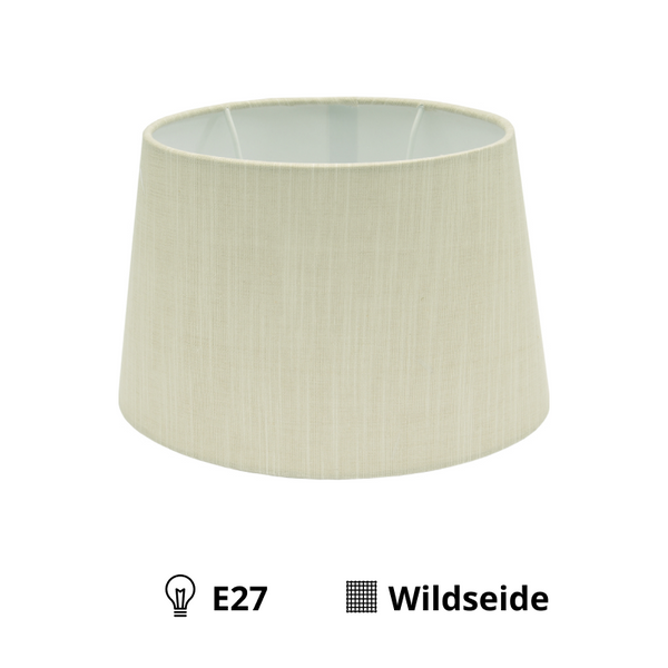 Various E27 Oval Lampshade Wild Silk - Fabric Lampshades for Table Lamp or Nightstand Lamp