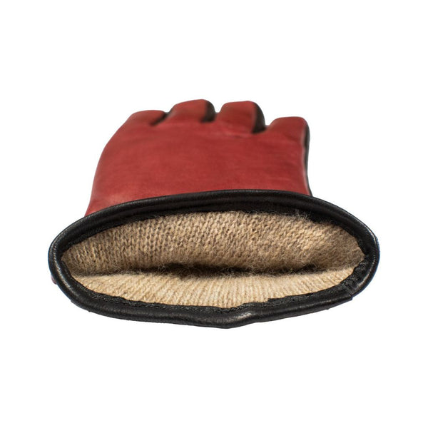 Women's Gloves with Strap and Cashmere