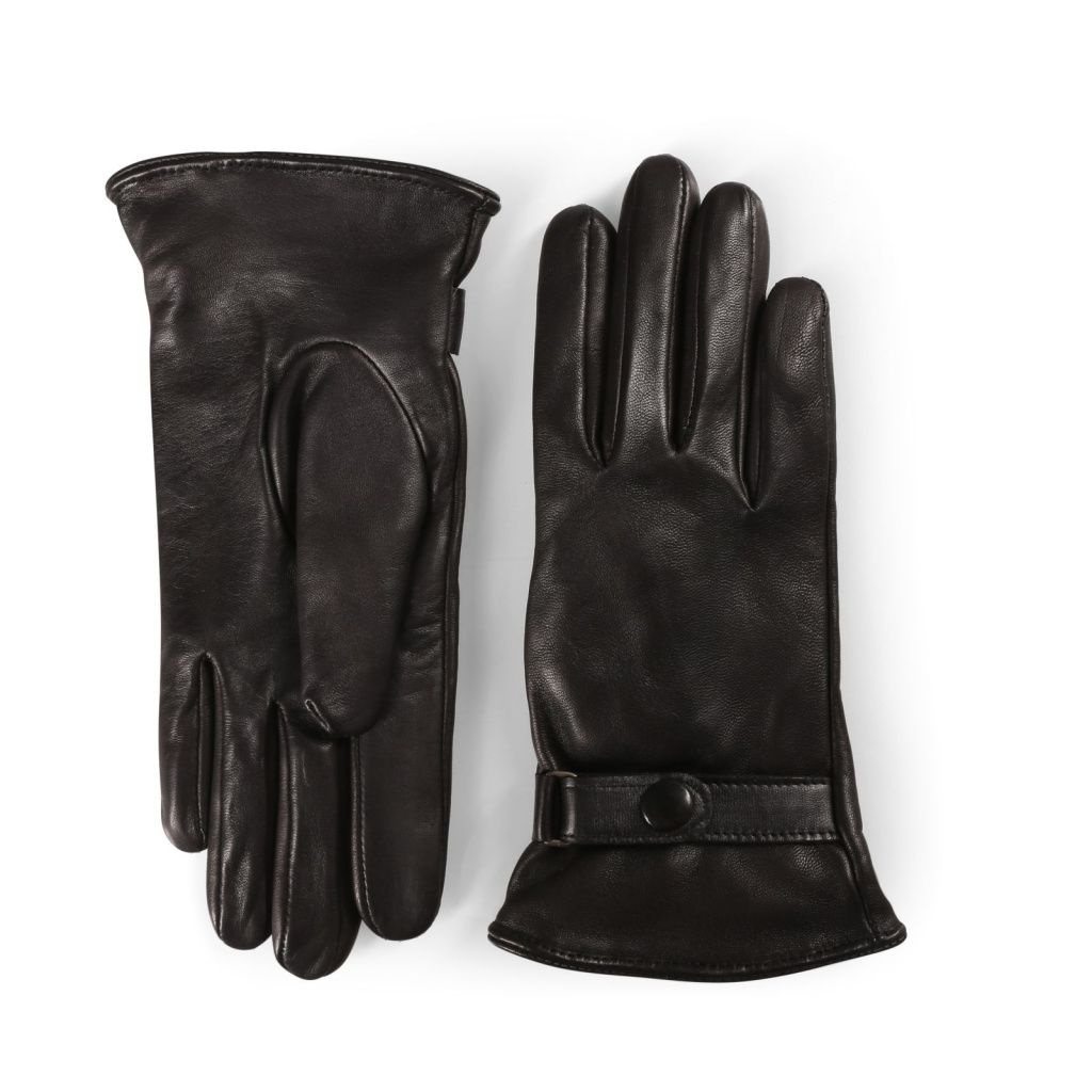 Women's Gloves with Strap and Cashmere