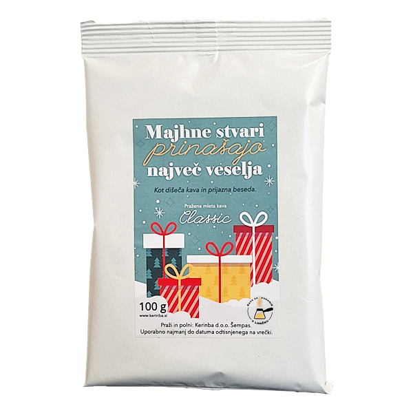 Kerinba Classic 100 g festive packaging - Turkish coffee