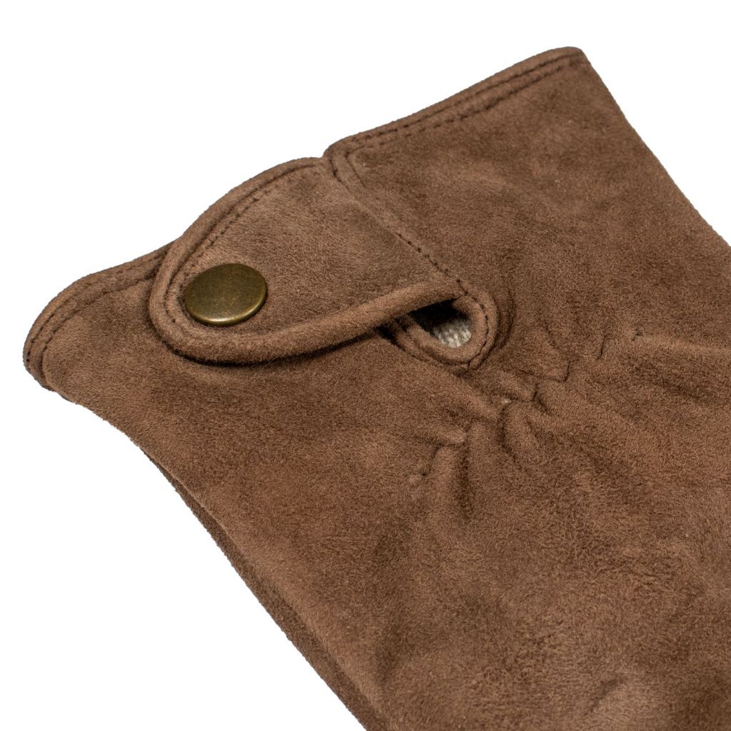 Men's Suede Gloves with Cashmere