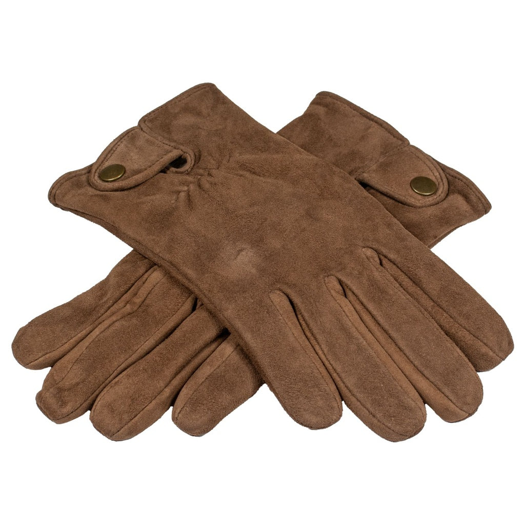 Men's Suede Gloves with Cashmere