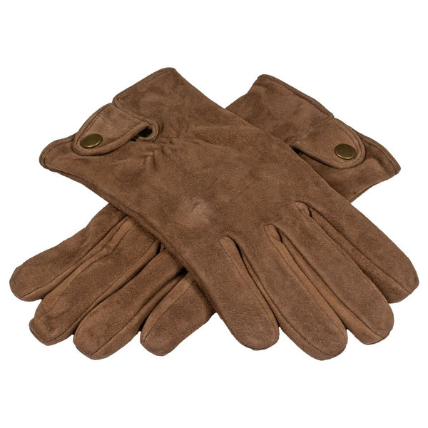 Men's Suede Gloves with Cashmere