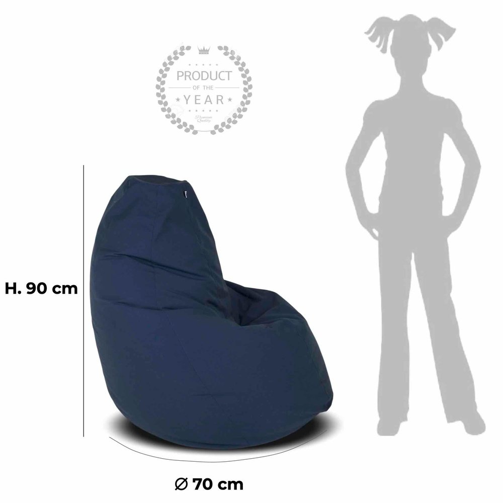 SESSANTOTTO 68 | Pouf Poltrona Sacco in Cotone L Sfoderabile (6041860735170)