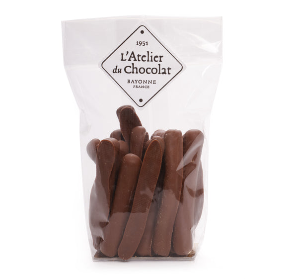 Milk chocolate lemon peels