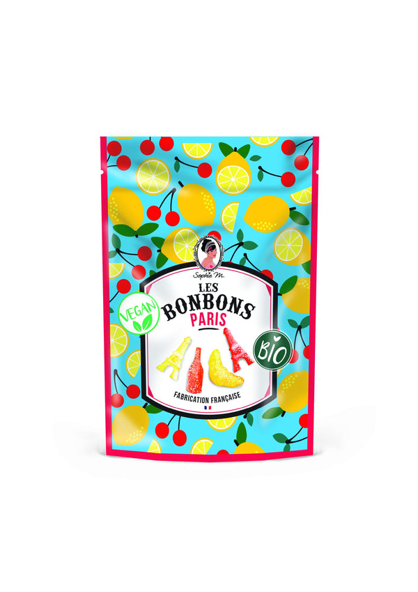 Paris Candies, organic with natural fruit flavors