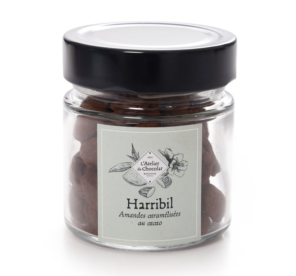 Mandorle caramellate Harribil con cacao
