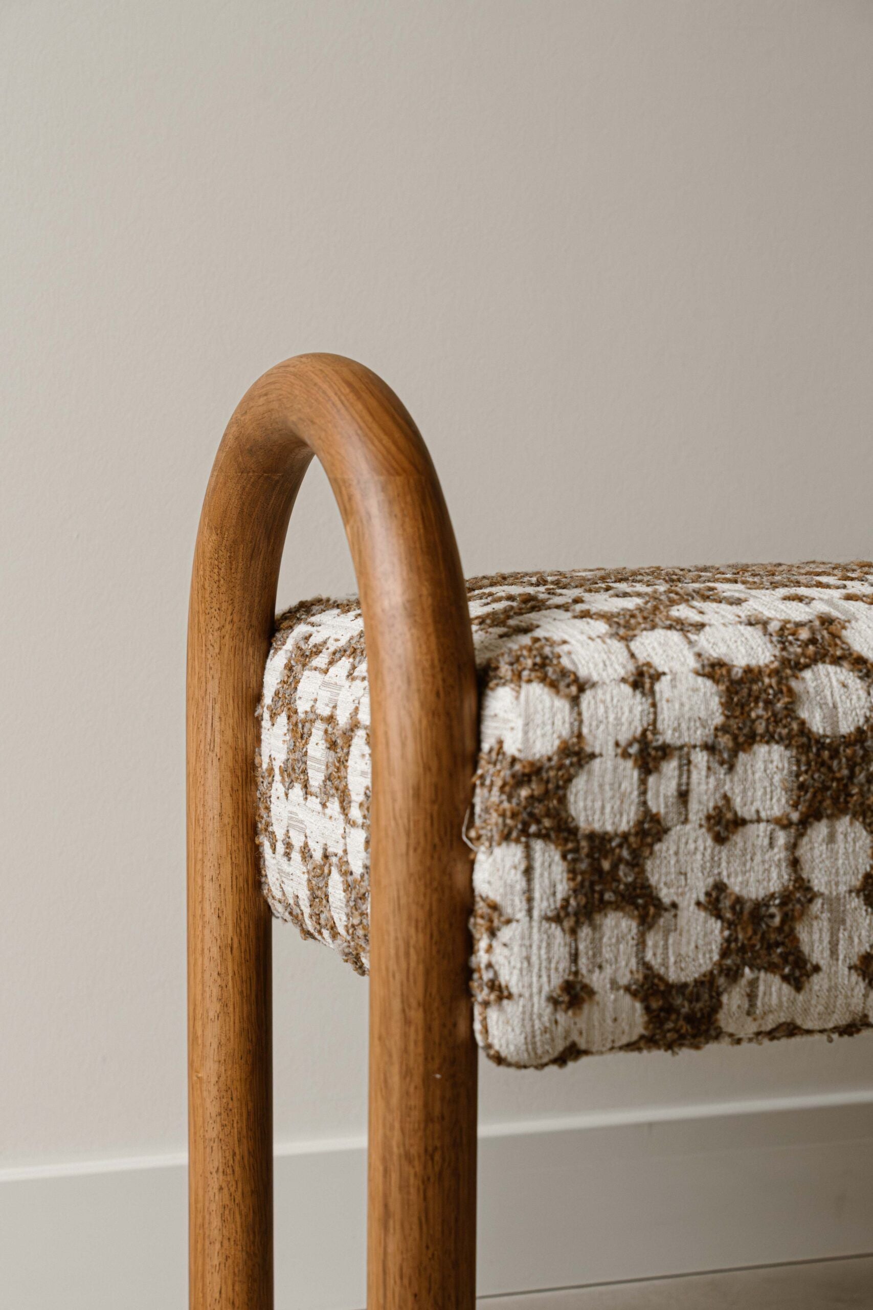 Indore Home - Hilton - Bench - Brown - Beige