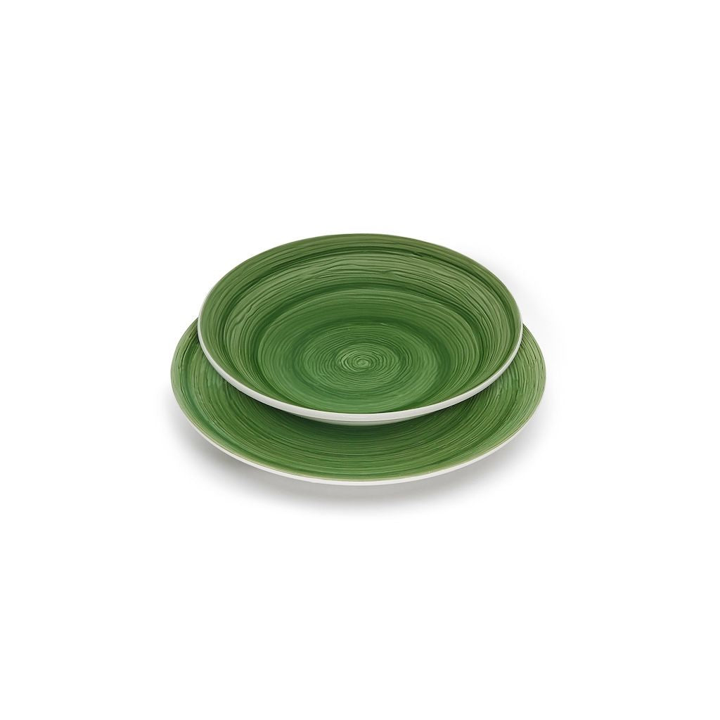 DEEP PLATE - EMERALD - MEMENTO TABLE VERTIGO