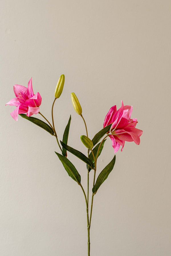 Indore Silva - Lely - Purple - artificial branch - silk