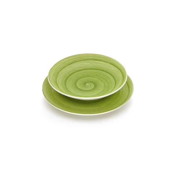 DEEP PLATE - LIME - MEMENTO TABLE VERTIGO