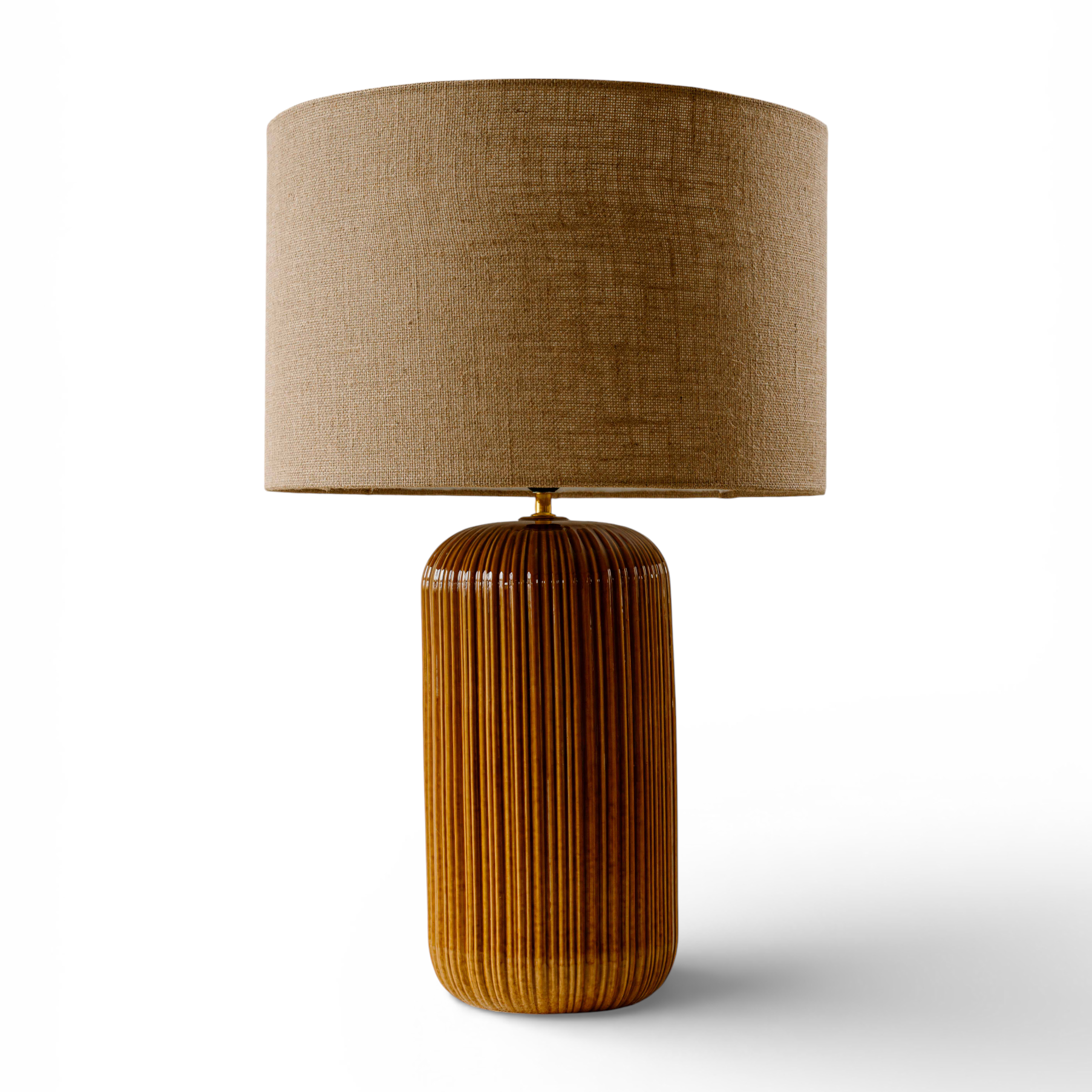 Indore Home - Verona - L - Table Lamp - Brown