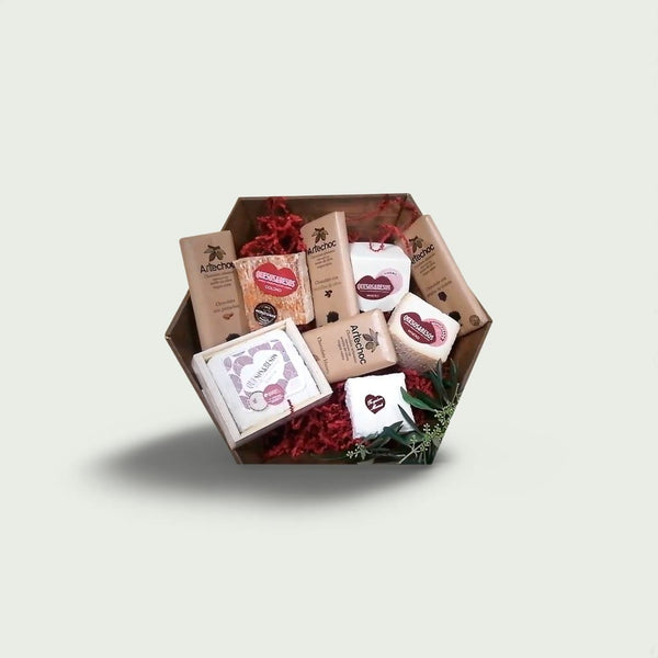 Pack quesos y chocolate