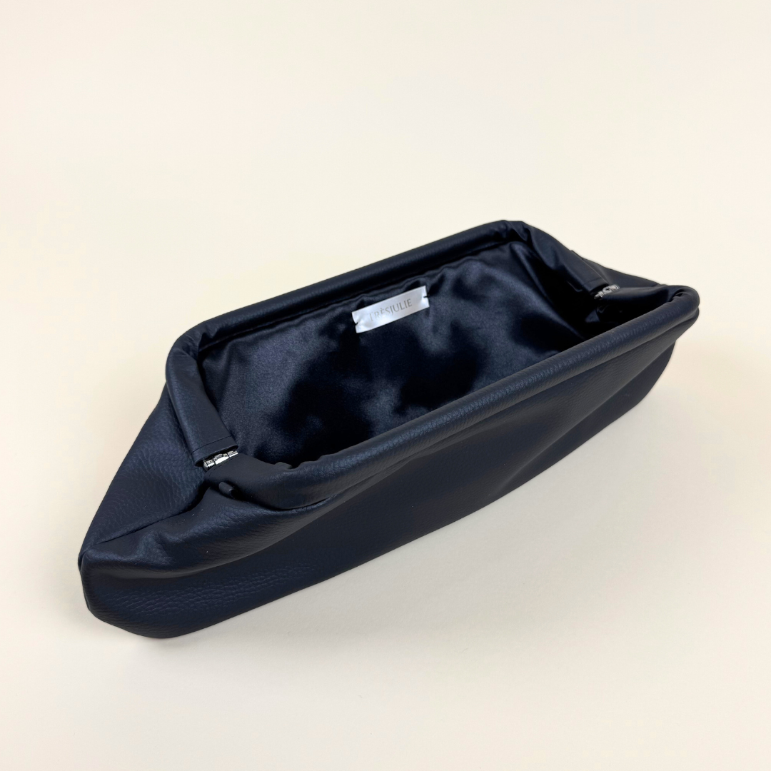 Hammered Eco-Leather Baguette