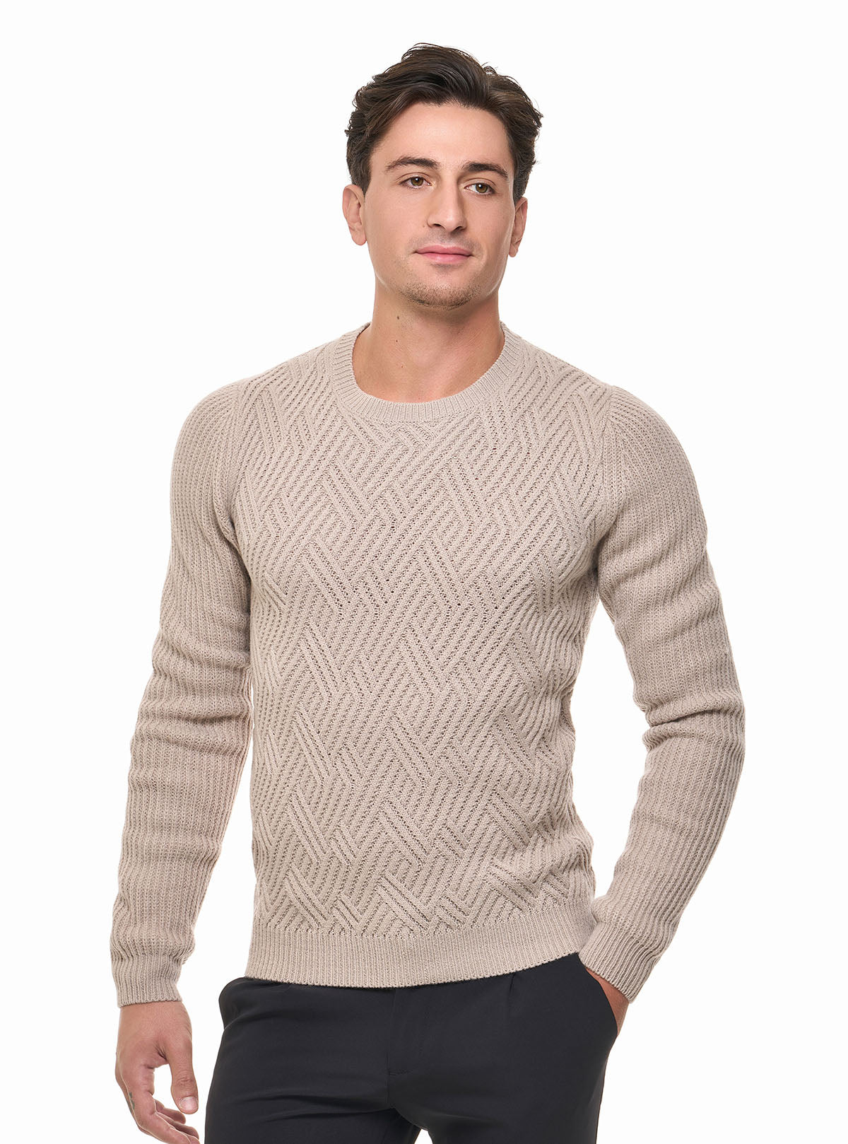 INTERWOVEN RIBBED NECKLACE