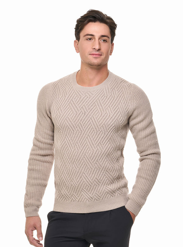 INTERWOVEN RIBBED NECKLACE