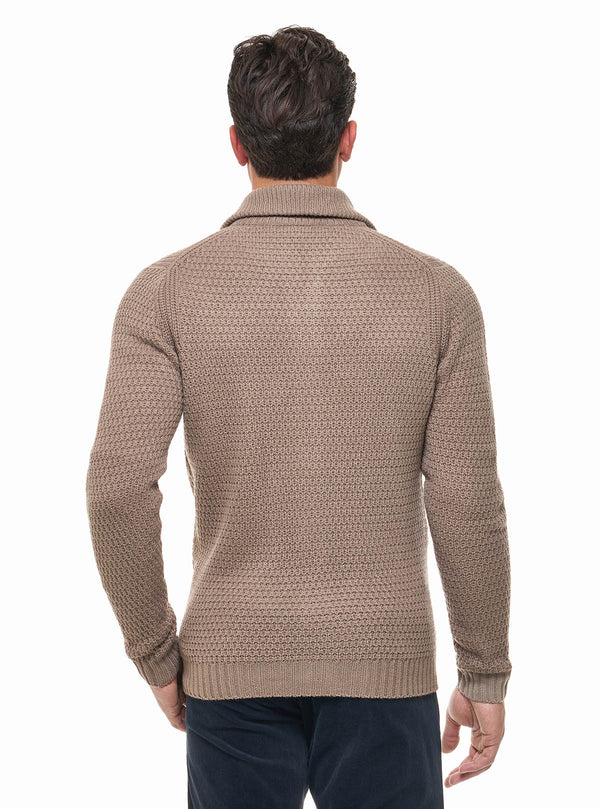 FULL ZIP JACKET WITH POCKETS AND ARMOR WORKMANSHIP