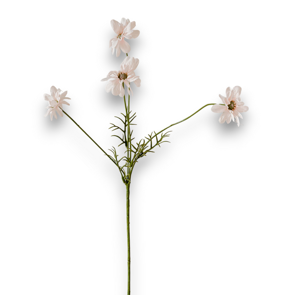 Indore Silva - Margriet - Lichtroze - kunsttak - zijde