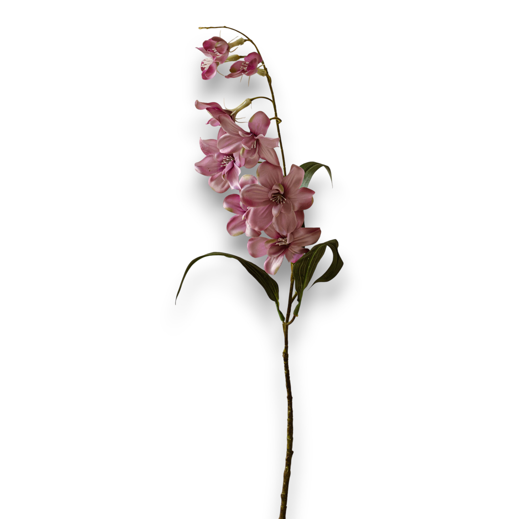 Indore Silva - orchid - Pink - artificial branch - silk
