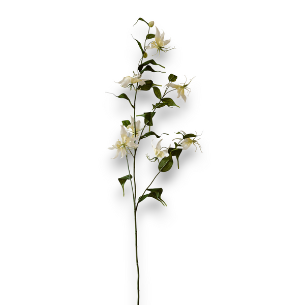 Indore Silva - Lely - White - artificial branch - silk