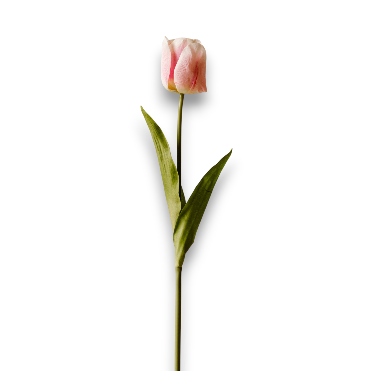 Indore Silva - Tulip - Light Pink - artificial branch - silk