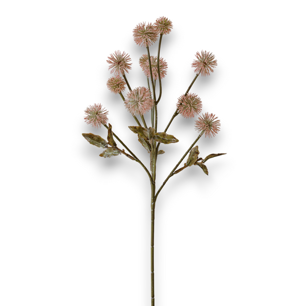 Indore Silva - Thistle - Pink - artificial branch - silk