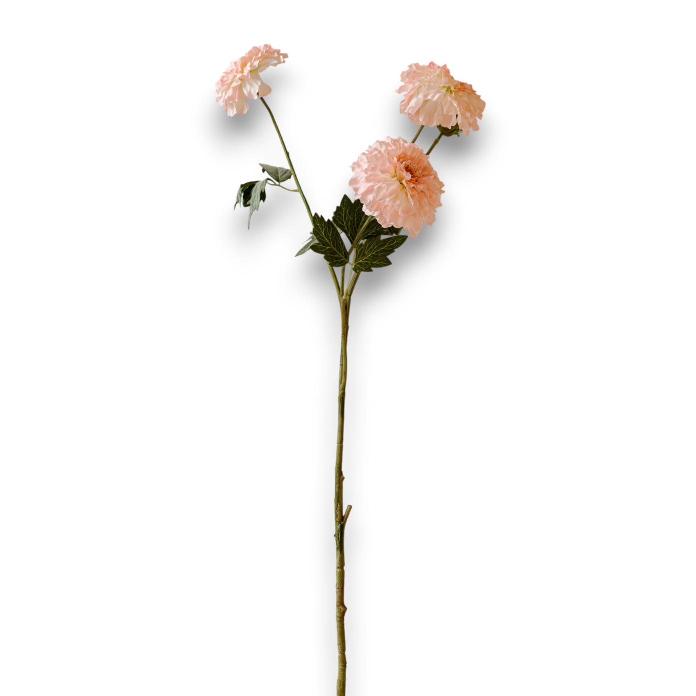 Indore Silva - Tagetes erecta - Pink - artificial branch - silk