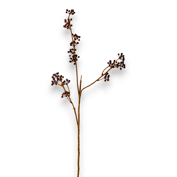 Indore Silva - Bessentak - Blauw - kunsttak - zijde