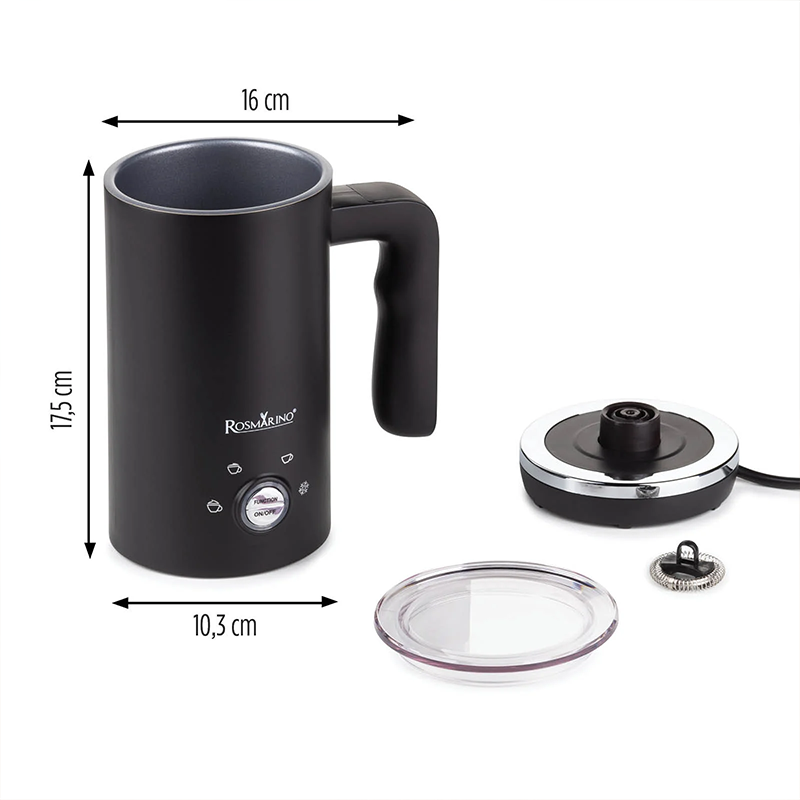 Coffee Set Ciao + Milk Frother Rosmarino Vitalia