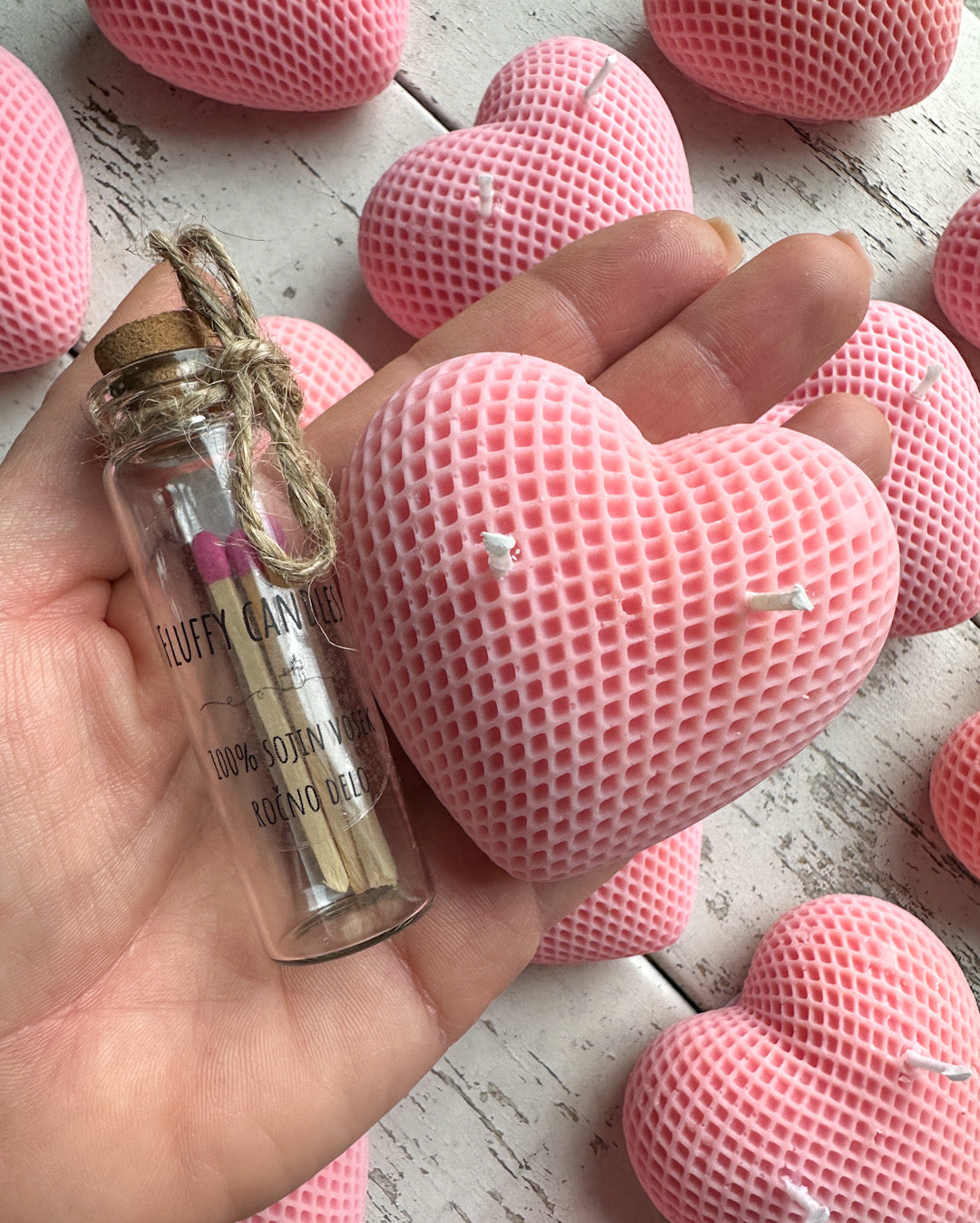 gift set | Fluffy Candles X ericadesign